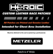 Load image into Gallery viewer, Leather Printed Patches - METZLER Tires

