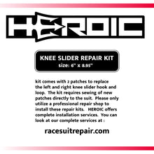 Load image into Gallery viewer, HEROIC Velcro Knee Patch Kit - Replacement