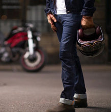 Load image into Gallery viewer, BOLID'STER "RIDE'STER V" Black Men's Motorcycle ARMALITH® Jeans