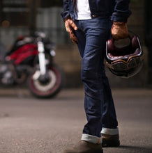 Load image into Gallery viewer, BOLID'STER "RIDE'STER V" Indigo Men's Motorcycle ARMALITH® Jeans