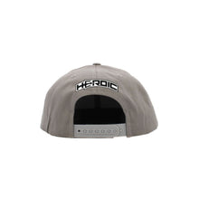 Load image into Gallery viewer, HEROIC Classic Logo Snapback - Grey