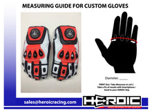 Load image into Gallery viewer, HEROIC ST-R Pro FTR Shorty Gloves - Custom