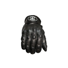 Load image into Gallery viewer, HEROIC ST-R Pro FTR Covered Knuckle Shorty Gloves - Black
