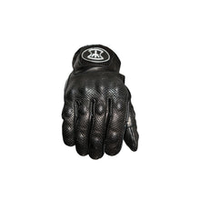 Load image into Gallery viewer, HEROIC ST-R Pro FTR Covered Knuckle Shorty Gloves - Black