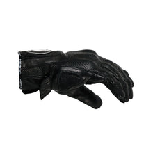 Load image into Gallery viewer, HEROIC ST-R Pro FTR Covered Knuckle Shorty Gloves - Black