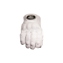 Load image into Gallery viewer, HEROIC ST-R Pro FTR Covered Knuckle Shorty Gloves - White