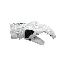 Load image into Gallery viewer, HEROIC ST-R Pro FTR Covered Knuckle Shorty Gloves - White