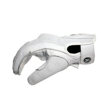 Load image into Gallery viewer, HEROIC ST-R Pro FTR Covered Knuckle Shorty Gloves - White