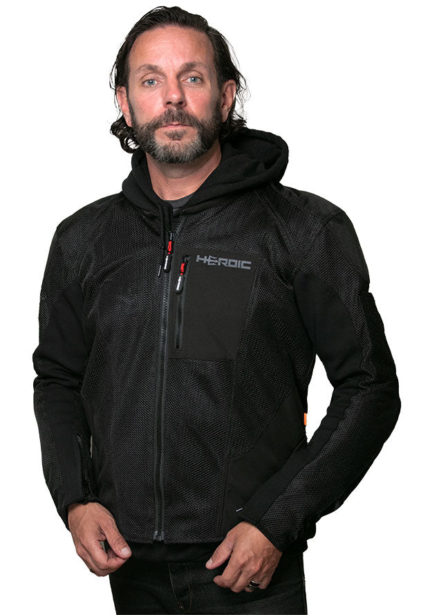 HEROIC HIFLOW Recon Motorcycle Jacket with light weight mesh and