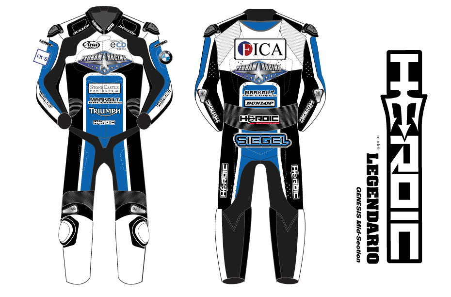 HEROIC LEGENDARIO Motorcycle Pro Racing Suit – HEROIC Racing Apparel