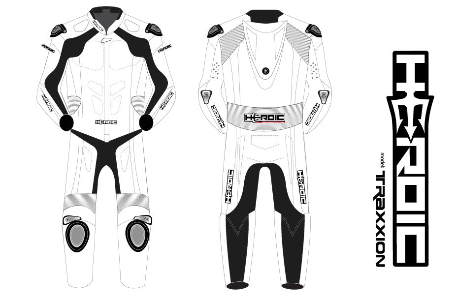 motorcycle racing gear HEROIC TRAXXION Motorcycle Pro Racing Suit – HEROIC Racing Apparel