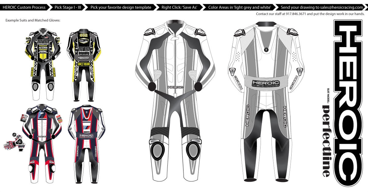 Design your own motorcycle leathers on sale