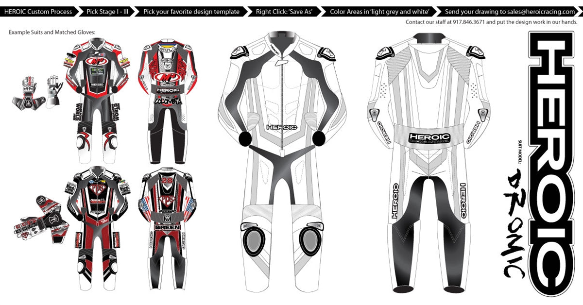 Custom motorcycle track suit best sale