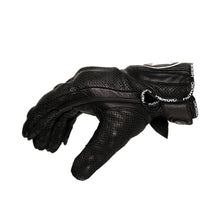 Load image into Gallery viewer, HEROIC ST-R Pro FTR Covered Knuckle Shorty Gloves - Black
