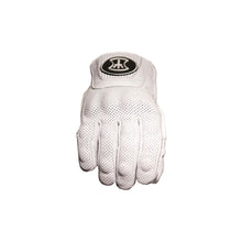 Load image into Gallery viewer, HEROIC ST-R Pro FTR Covered Knuckle Shorty Gloves - White